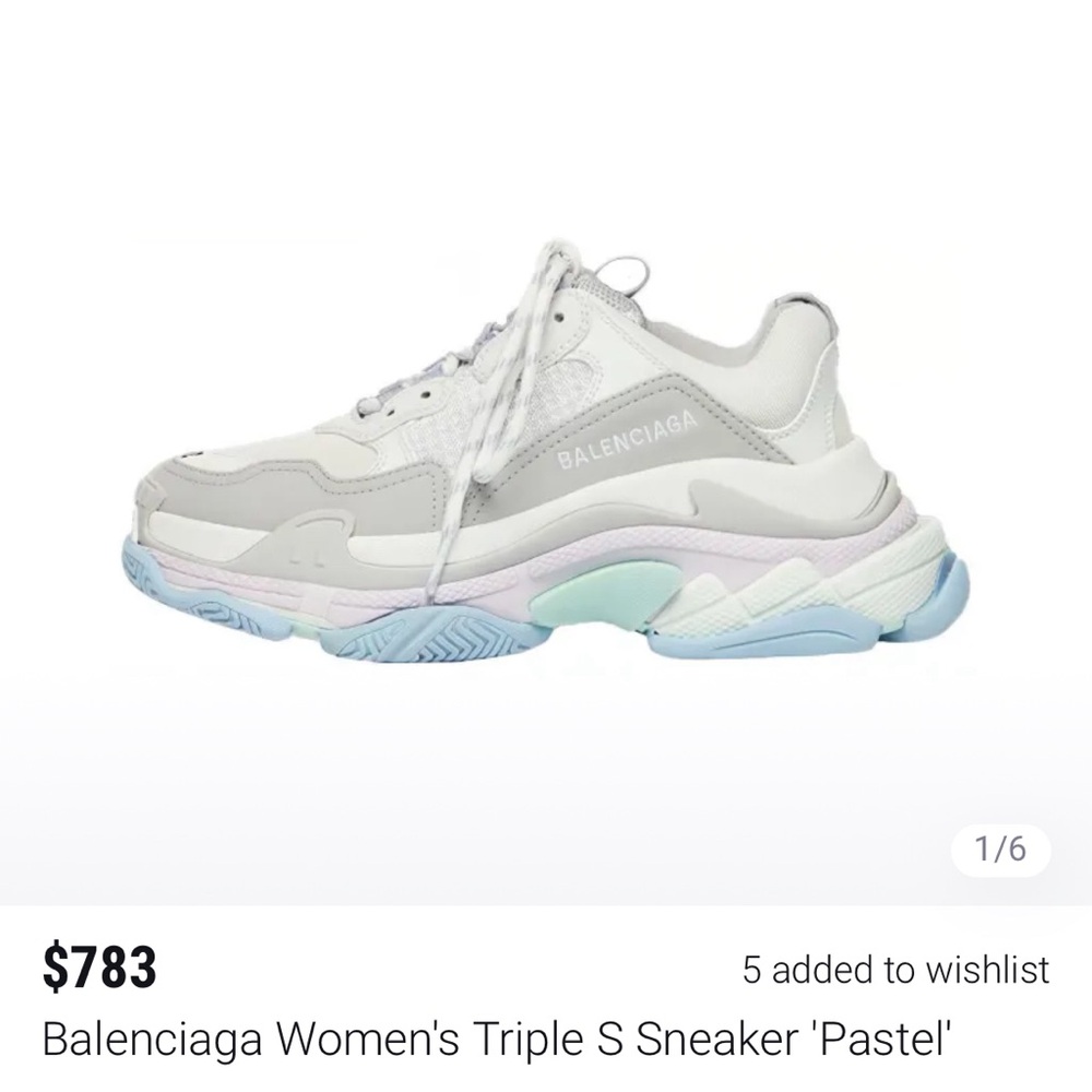 Triple S Balenciaga Sneakers